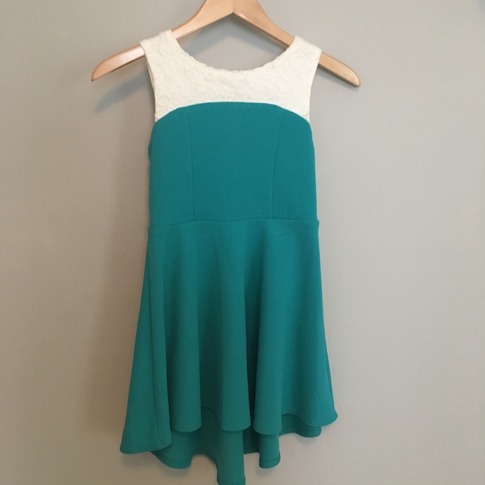 Blue dress